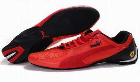 basket puma homme orange