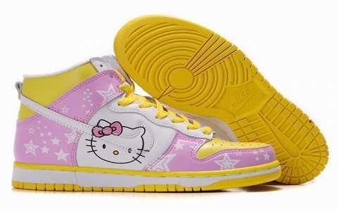 nike dunk noir et rose